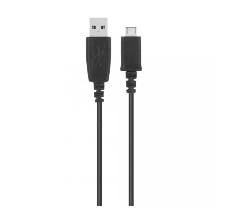 Samsung adatkábel (USB - microUSB, 80cm) FEKETE