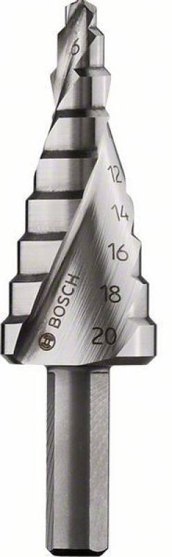 Bosch 9 lépcsős fúró HSS, 4-20 mm (2608597519)