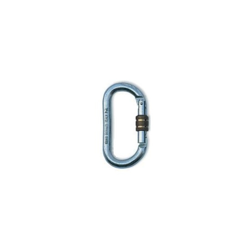 Biztonsági karabiner 10,5 x 5,5 x 1 cm (20KN) (6700208)