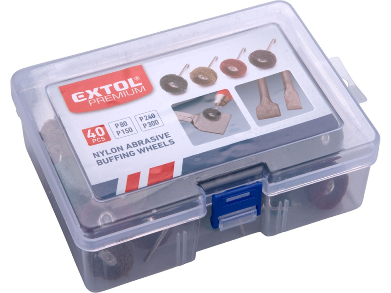 Extol Premium mini csiszoló készlet 40db (8803761)