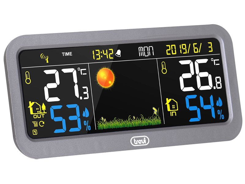Trevi ME 3P20 RC időjárás állomás, színes kijelzővel (12992)