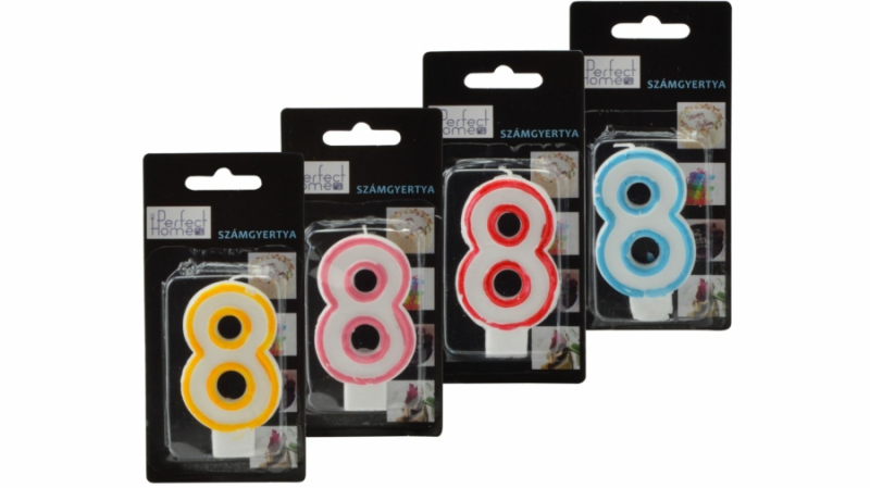 Perfect Home Számgyertya 8 (10507)