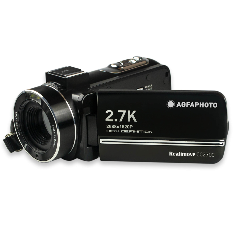 AGFAPhoto Realimove CC2700-2 videókamera 2,7K, +1db akkumulátor (AG-CC2700-2)