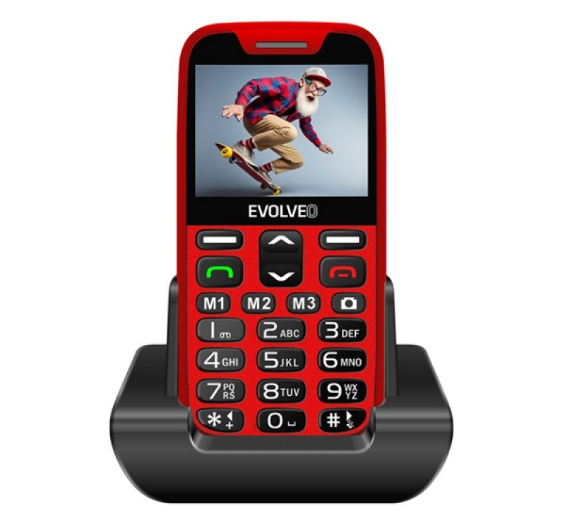 Evolveo EP-601 EasyPhone XR mobiltelefon PIROS