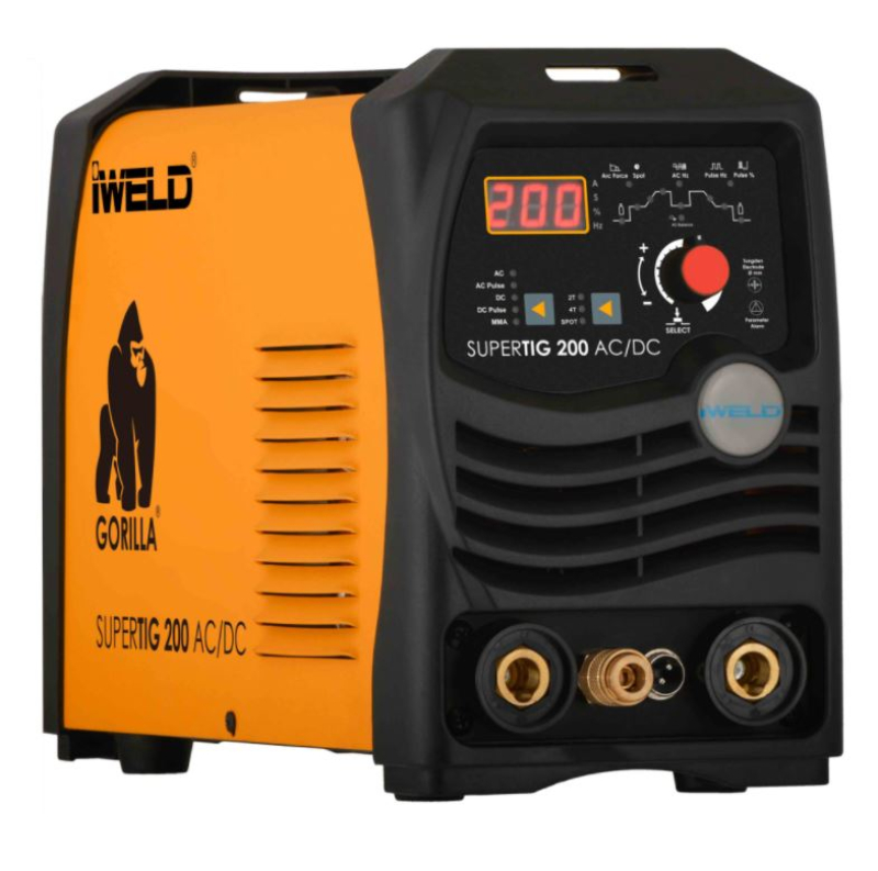 Iweld Gorilla Supertig 200 AC/DC hegesztő inverter (8TIG200SPRACDC)