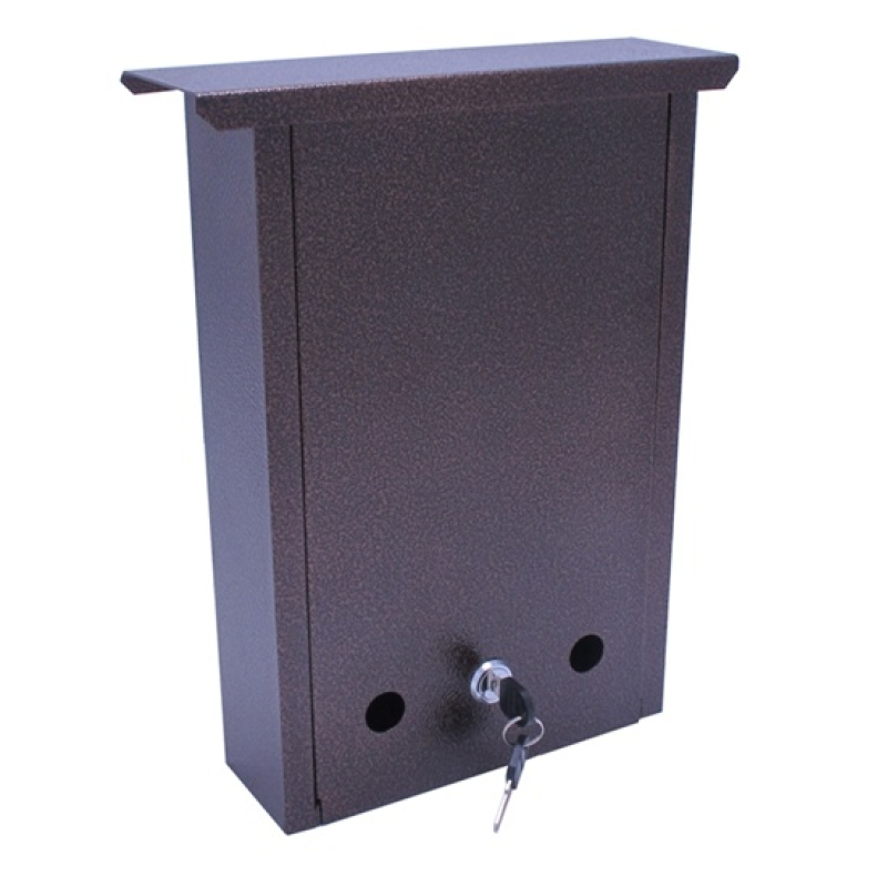 Postaláda utcai NOSZTALGIA záras barna CS (3490106)