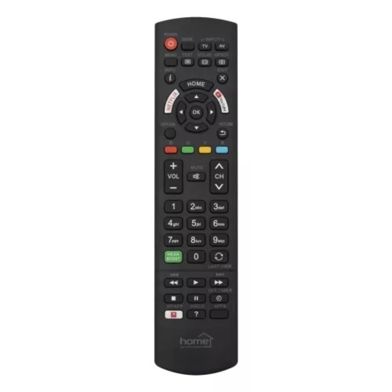 Home távirányító  Panasonic márkájú okos TV készülékekhez (URC PAN)