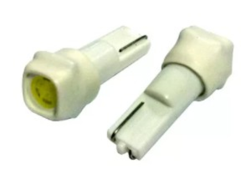 Műszerfal LED izzó, T5, fehér, 2 db SMD-T5/1/5050SMD/White