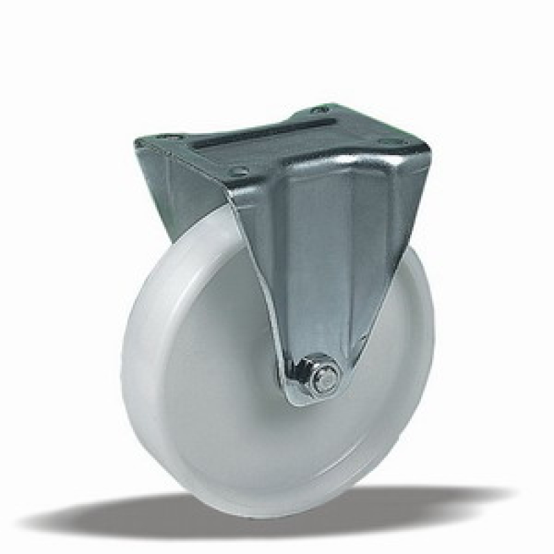 Kerék fix PA tűgörgős 80 fehér 66998 (12435)