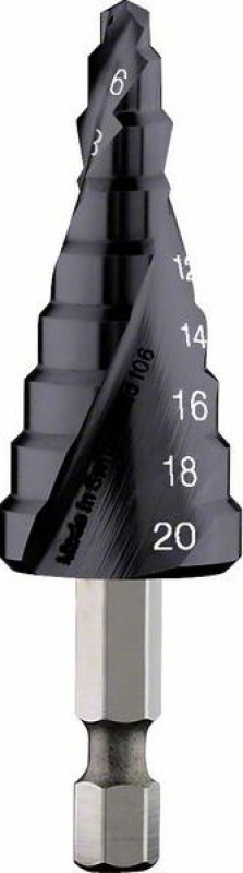 Bosch HSS-AlTiN lépcsős fúró 9 lépcsővel 4-20 mm (2608588070)