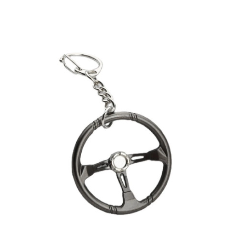 Sportkormány kulcstartó, fém (80353)