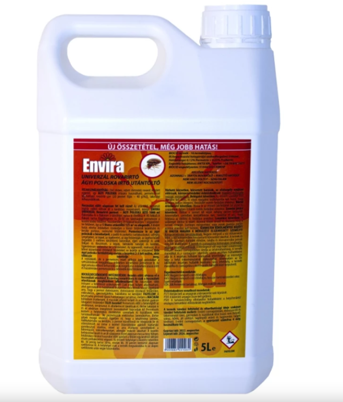 Envira ágyipoloska irtó utántöltő 5L