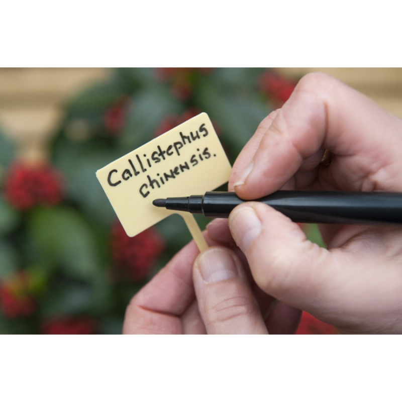 Nature jeltábla sárga, 3,5cm írófelület, 13 cm, 10db/csomag (6020314)