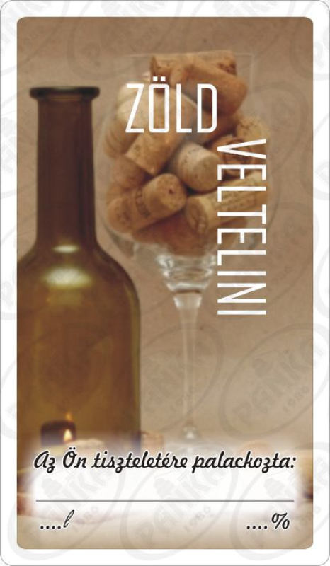 Matrica zöld veltelini 50db/csom (15155)