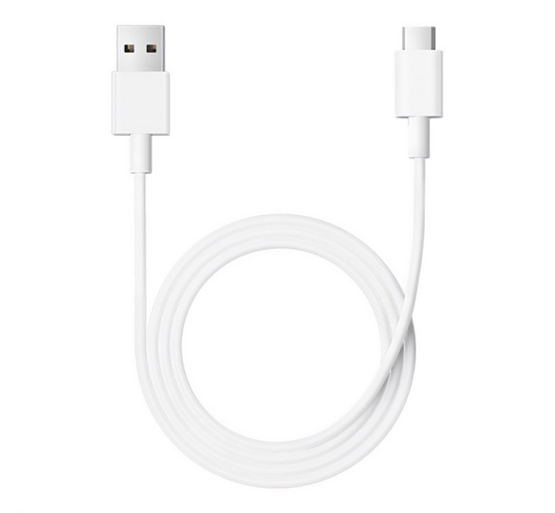 Xiaomi BHR087GGL adatkábel (USB - Type-C, 3A, gyorstöltő, 100cm) FEHÉR