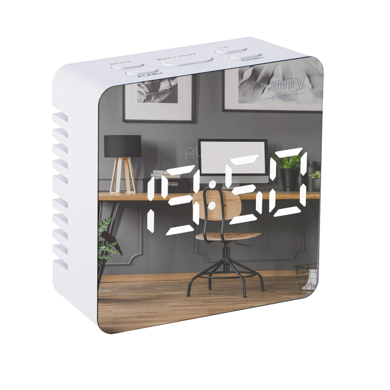 Camry ébresztőóra, fehér (CR-1150W)