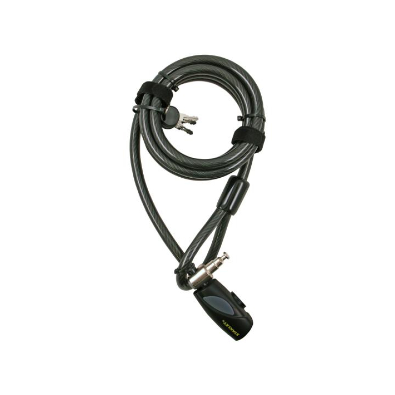 STANLEY kulcskábeles kerékpár zár, 3 kulcsos, 240cm (S741-163)