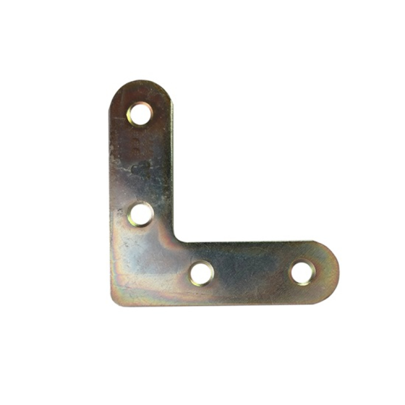 Ablakszegletvas  50 x 50 / 1 mm sárga horgany (ET) (3254050)