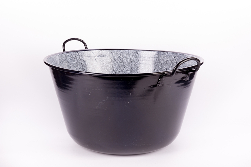 Zománcozott üst 80 literes (71058) -szépséghibás!