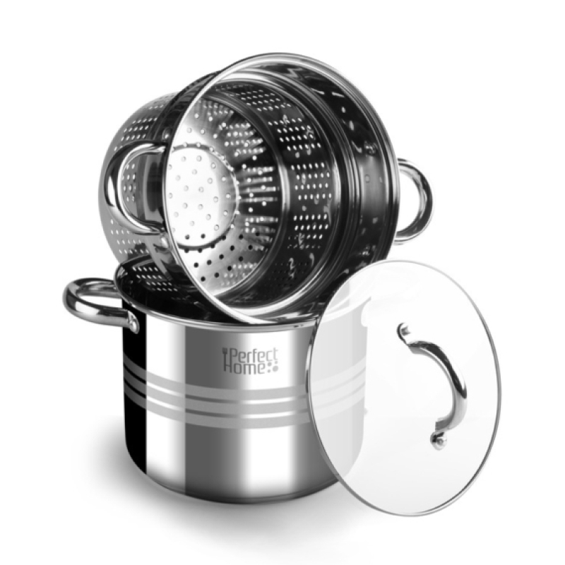 Perfect Home rozsdamentes tésztafőző 20x16 cm (14216)