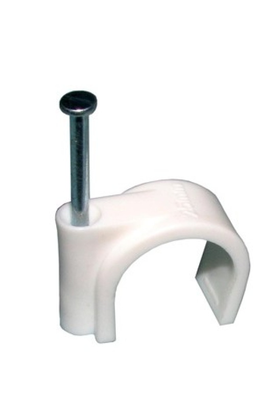 Kábelszorító bilincs műanyag +szeg 8mm N-2 (3083022)