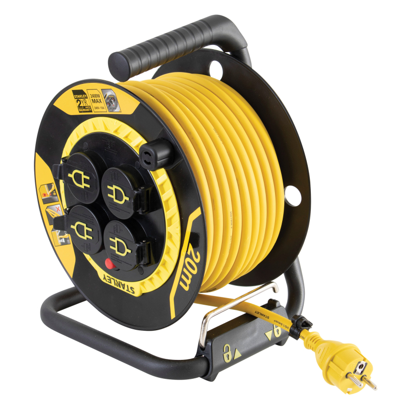 STANLEY Kültéri kábeldob 20 m (SXECCL27ARE)