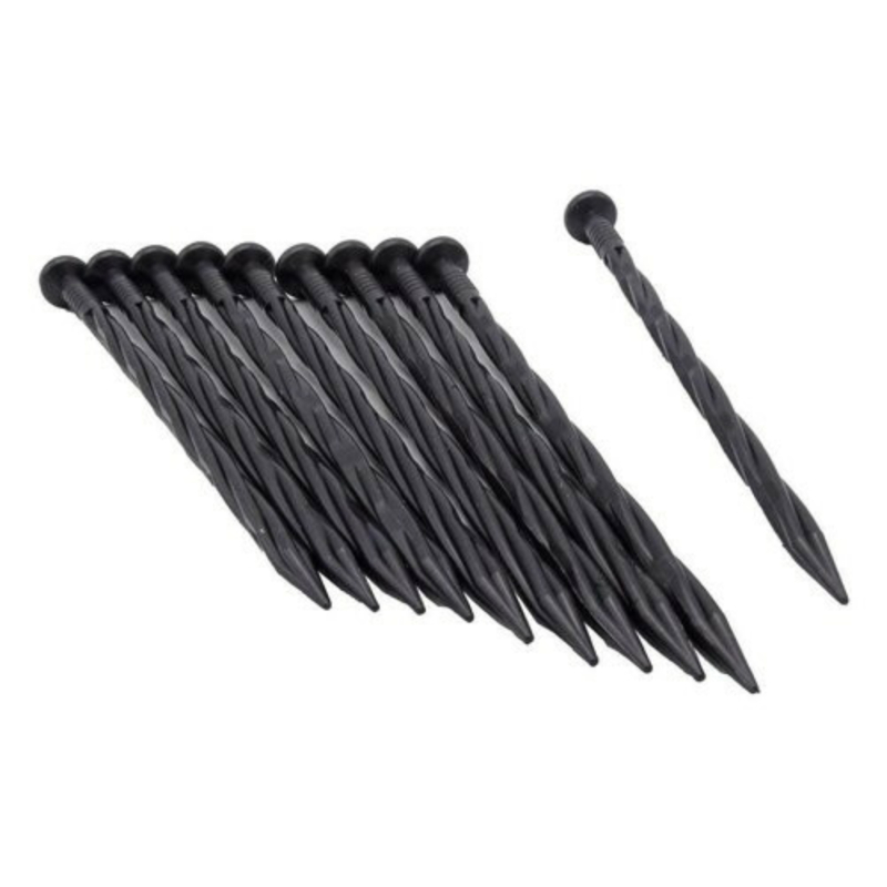 Nature leszúró tüske gyepszegélyezéshez, fekete 10 db/csomag (6040663)