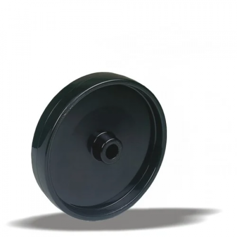 Kerék alap PP tűgörgős, fekete 80mm (12097)