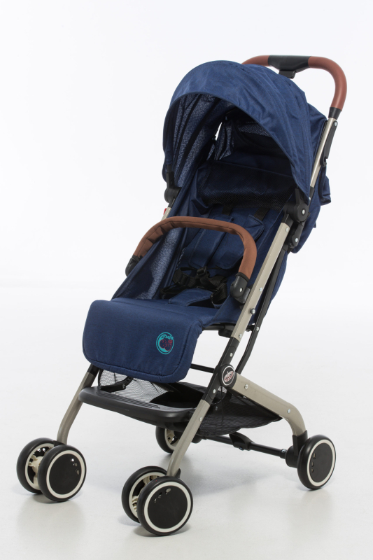 My First Baby stroller  babakocsi, kék (MFBSTBL02)