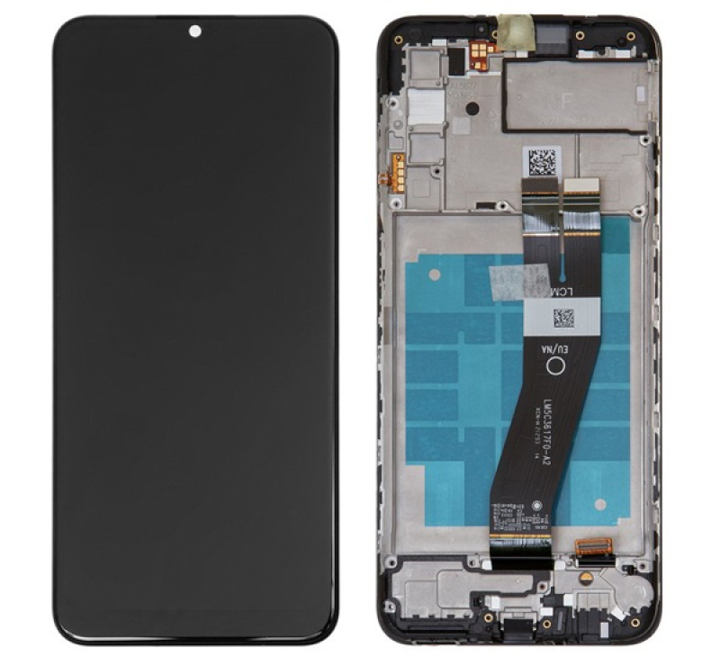 Samsung LCD kijelző + érintőpanel FEKETE