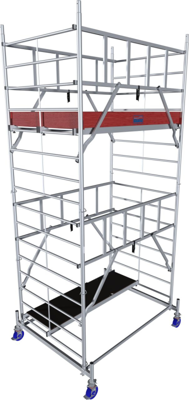 Krause Monto ProTec XXL System széles alumínium gurulóállvány, 5,3 m (945129)