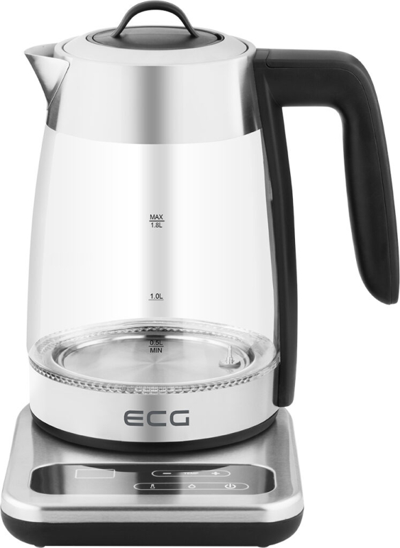 ECG INFUSO Gyorsforraló teakészítő funkcióval,2200W üveg (RK-1891)