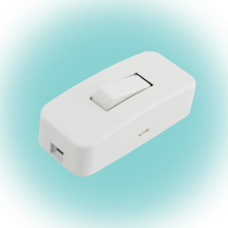 Home Zsinórközi 1 pólusú kapcsoló (NV 1K/WH)