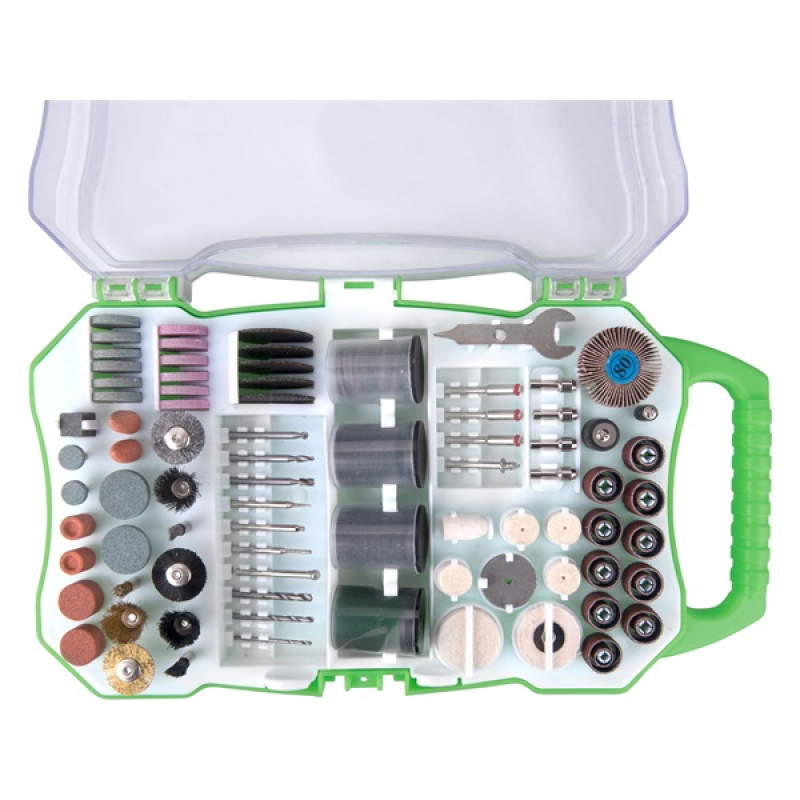 Extol craft mini köszörű-, csiszoló- és polírozó klt. 3,2 mm befogás, 208 db (903771)