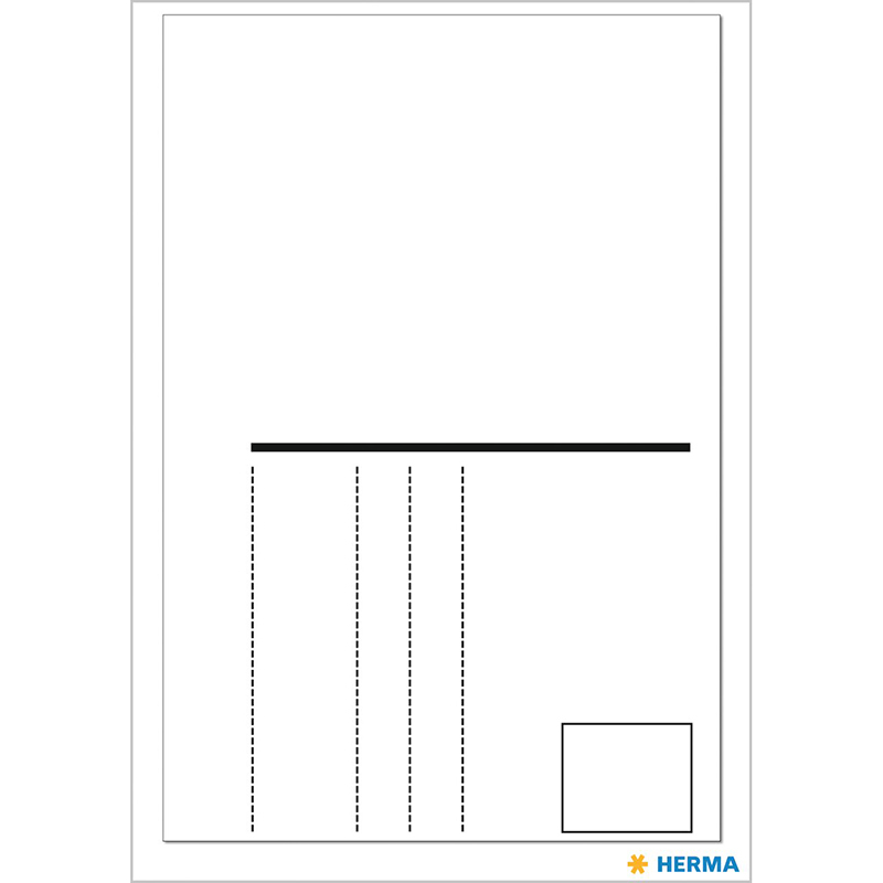 Herma Képeslap-címkék 95x145 mm (HE-7758)