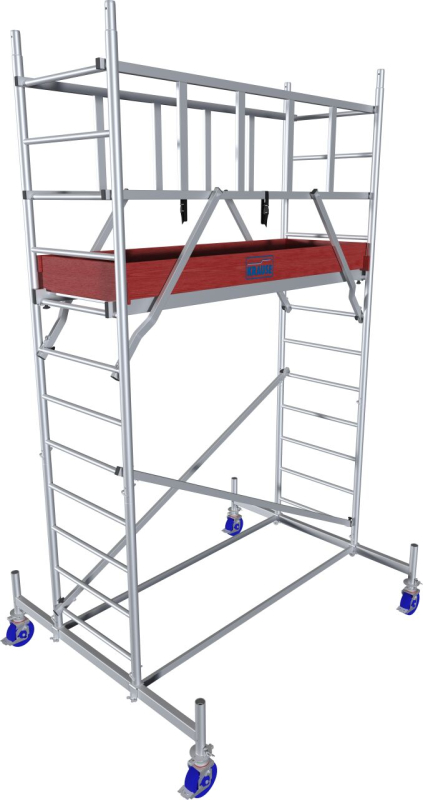 Krause Monto ProTec System alumínium gurulóállvány, 4,30 m (940117)