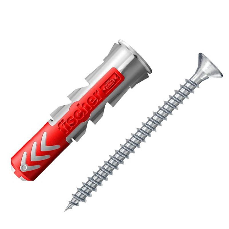 Fischer műanyag tipli DuoPower 5x25 + pozd.csavar 3,5x35 fischer (18db) (3044315)