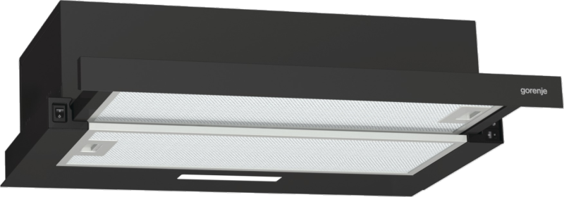 Gorenje beépíthető páraelszívó, fekete (TH60E3B)