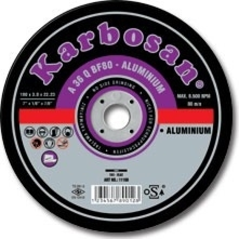 Karbosan Vágókorong alumíniumhoz 125x1,0 mm (KA-1Q125A10)