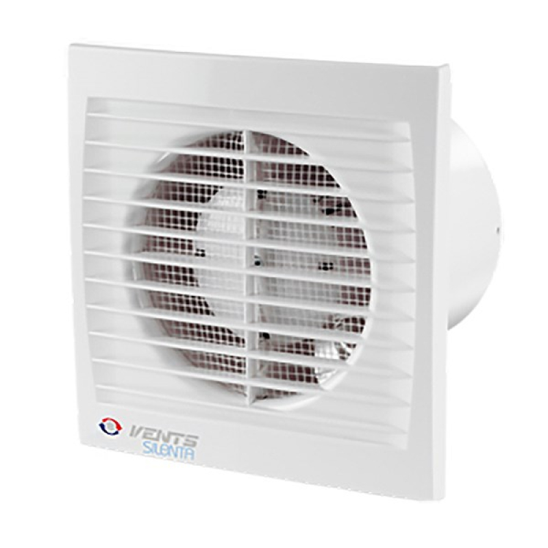 Szellőző ventilátor d=100mm időkapcsolós fehér (3364668)