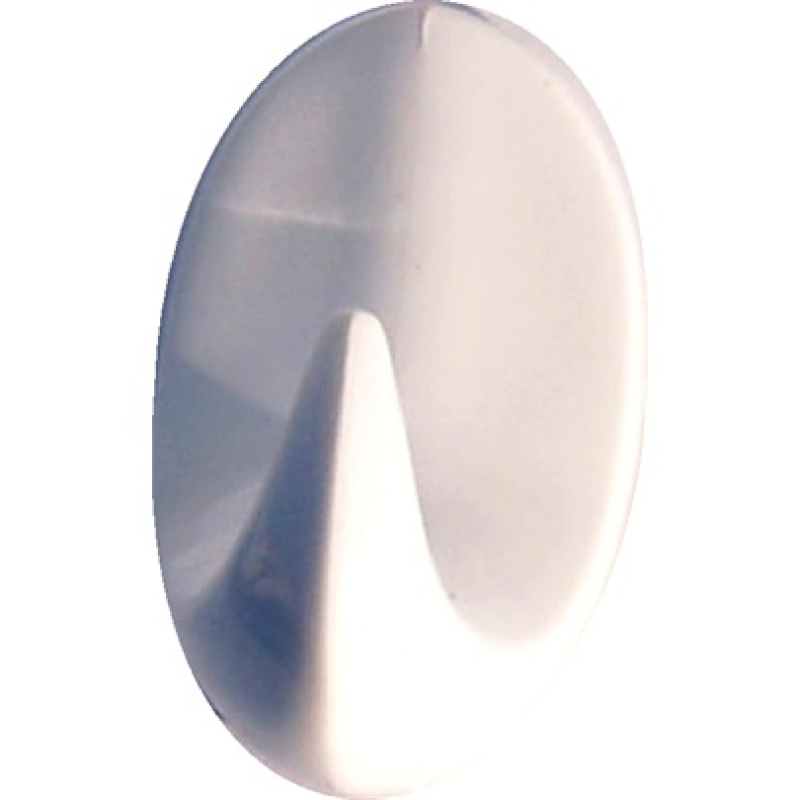 Fogas öntött műanyag ovális 25x42 mm fehér (3515110)