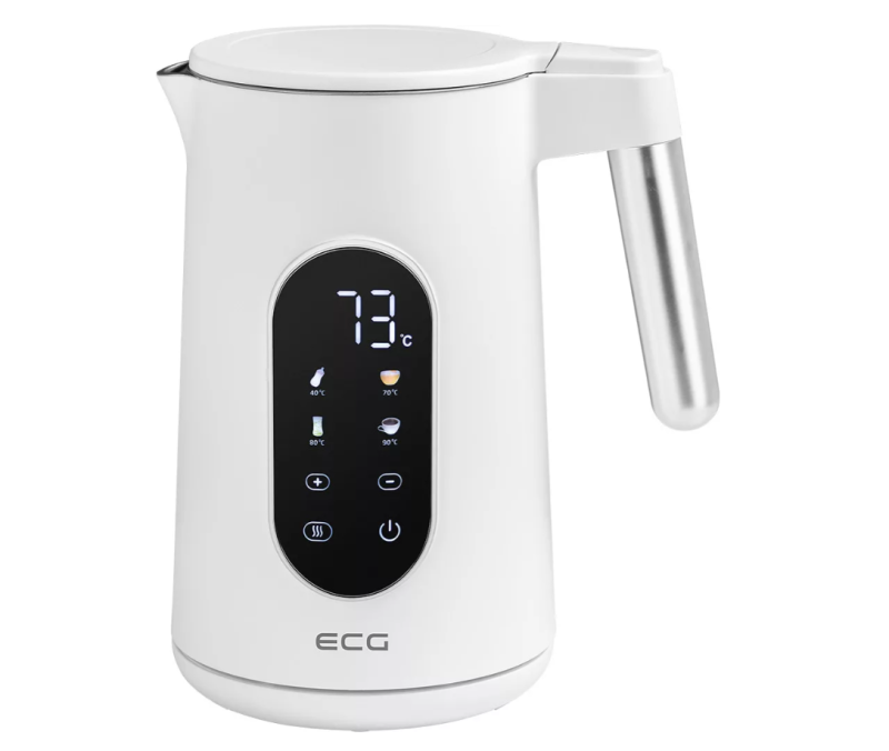 ECG Smart White elektromos vízforraló, 1700W (RK-1799W)
