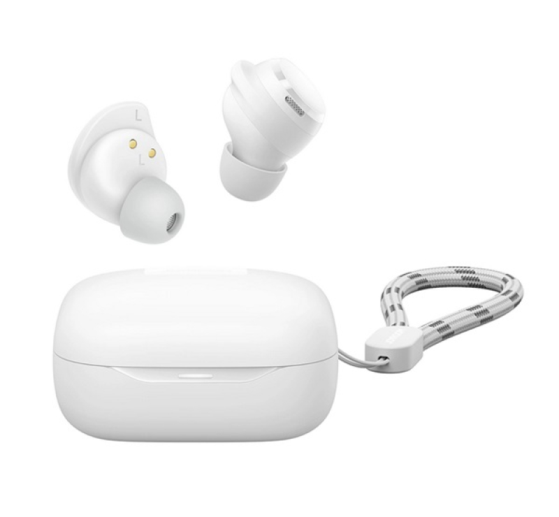 JOYROOM JDOTS bluetooth fülhallgató SZTEREO (v5.4, TWS, mikrofon, zajszűrő + töltőtok) FEHÉRJR-DB3_W