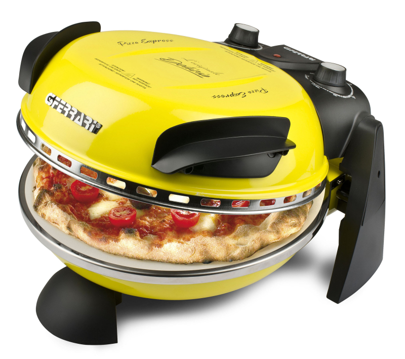 G3 Ferrari G10006 EVO Forno Pizza Delizia pizzasütő, sárga (12333)
