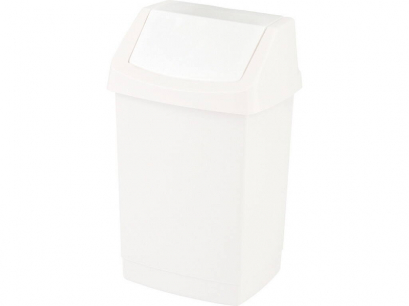 Curver Click-It billenő fedeles szemetes 15L fehér (173215)