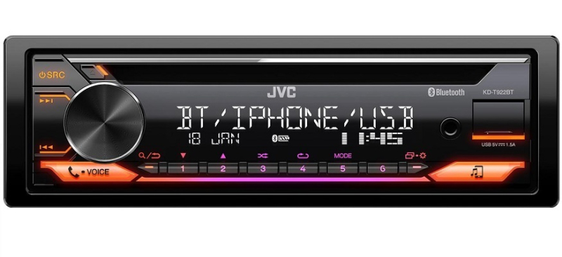 JVC KD-T922BT Bluetooth autórádió (12514)