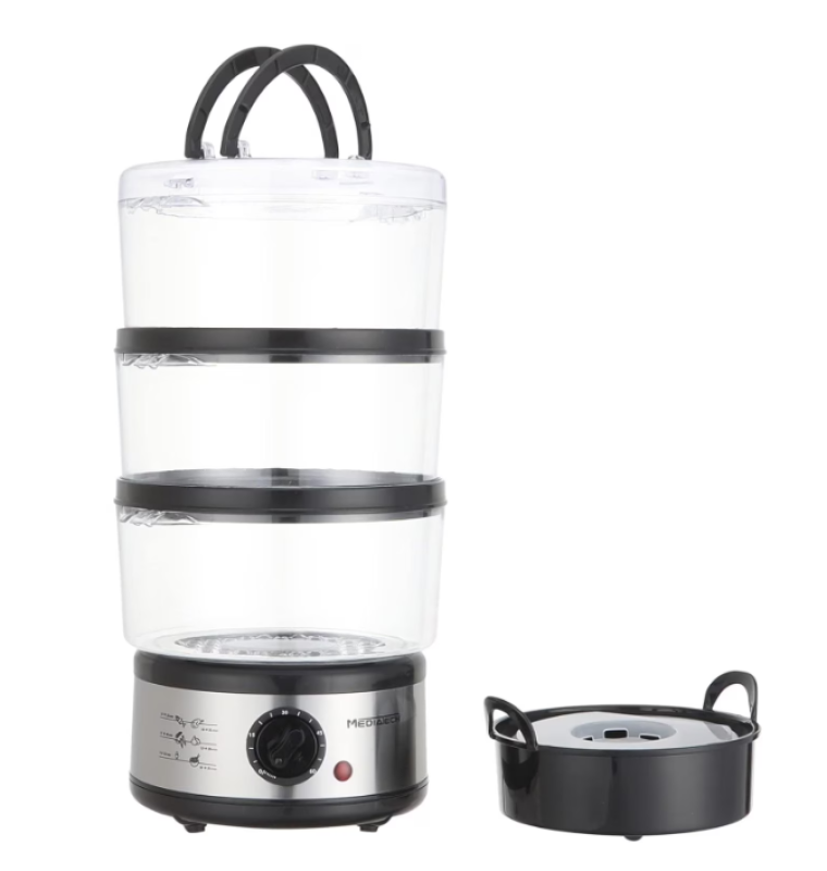 Casena ételpároló rizsfőzővel, 7,5 L, 500 W (ATC-912D)
