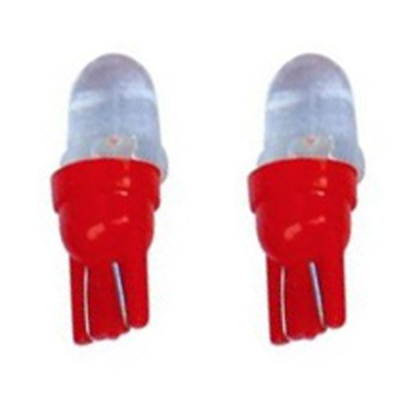 T10 piros helyzetjelző LED izzó CSL2024R/2029R