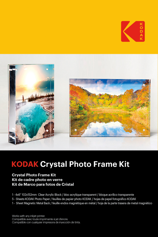 Kodak Crystal áttetsző fotó keret 10x15 cm-es fotóknak (KO-9891245)