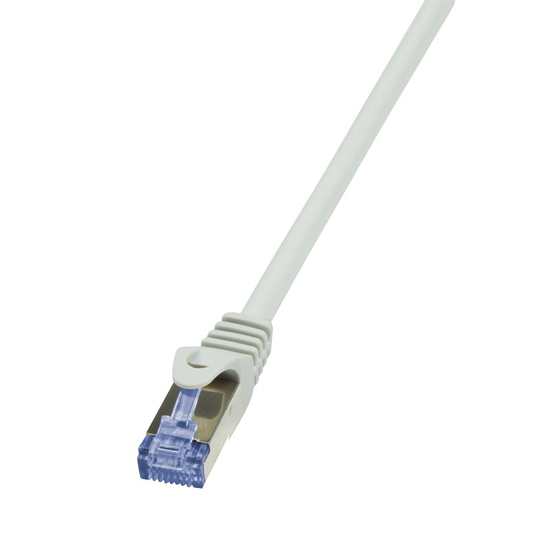 Logilink Patch kábel PrimeLine, Cat.7 kábel, S/FTP, szürke, 0,25 m (CQ4012S)